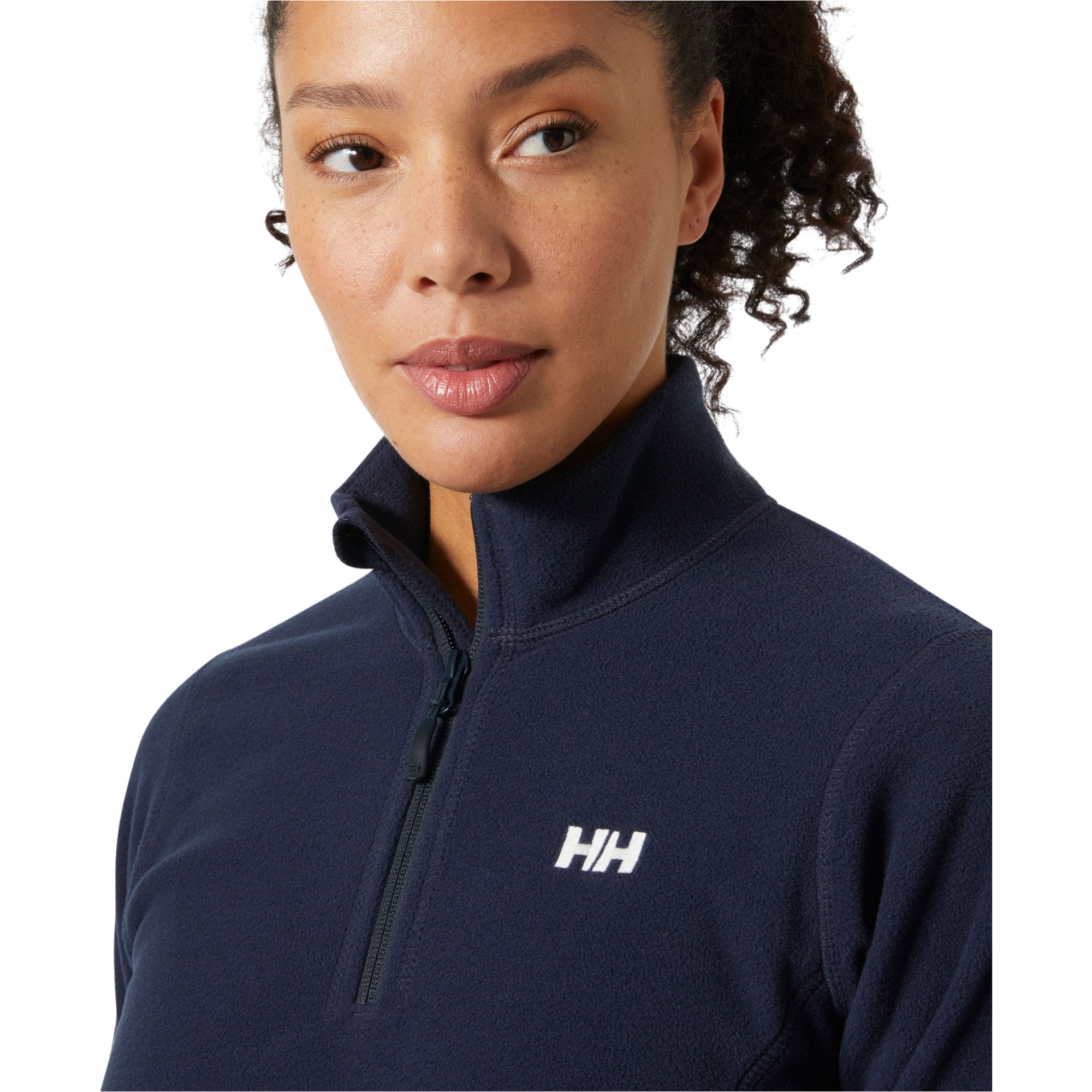 2025 Helly Hansen Da Donna Daybreaker 1/2 Zip Fleece 50845 - Navy